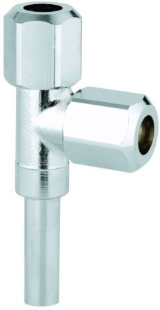 Grohe WAS-T-Abzweigstück 41007000 DN10, für Eckventile chrom