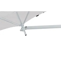 Klemme komplett für Paraflex Wandschirm Classic - Alu