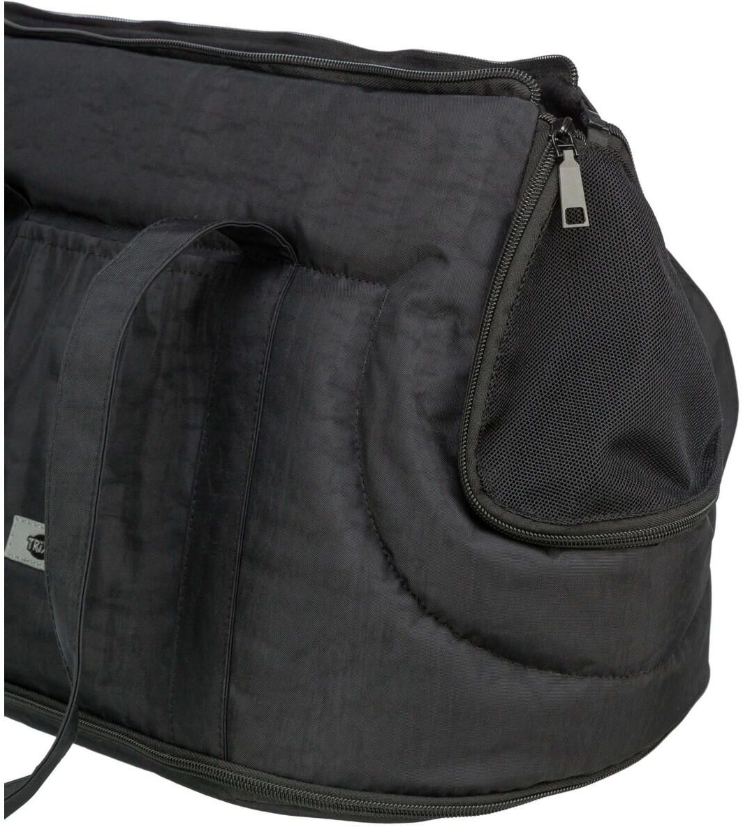 Tiertransporttasche TRIXIE "Riav für Hunde bis 7 kg", schwarz, B:30cm H:26cm T:45cm, Polyester, Tiertransportbehälter, Tiertransporttasche schwarz B/H/T: 30cm x 26cm x 45cm