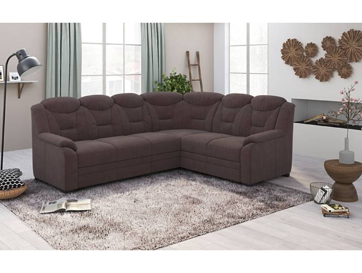 COTTA Ecksofa Marcus, mit Schlaffunktion und Bettkasten, wasserabweisendes Chenille-Gewebe