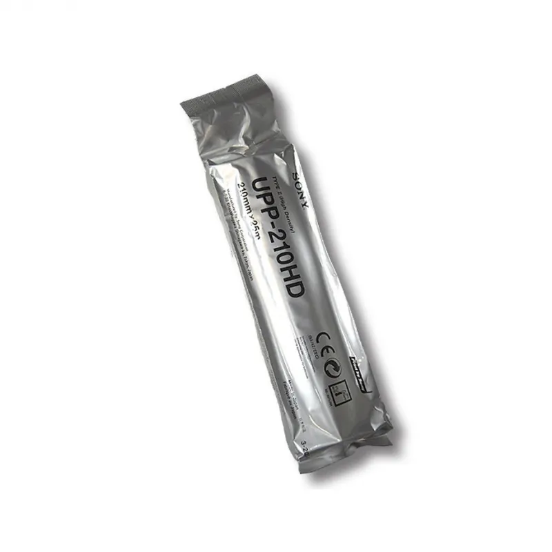 Sony Deutschland GmbH Videoprinterpapier Original-Sony UPP-210 HD (5 Rollen) 210 mm x 25 mtr. HD High Desity
