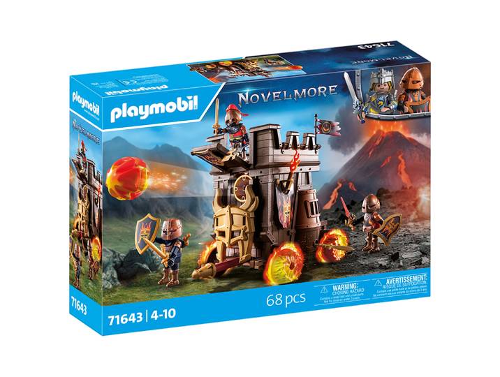 Playmobil Novelmore Char de combat avec canon des Burnham Raiders