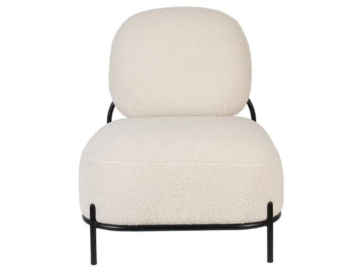 Loungesessel Polly – aus Polyester in Beige - Beige - Luxusbetten24