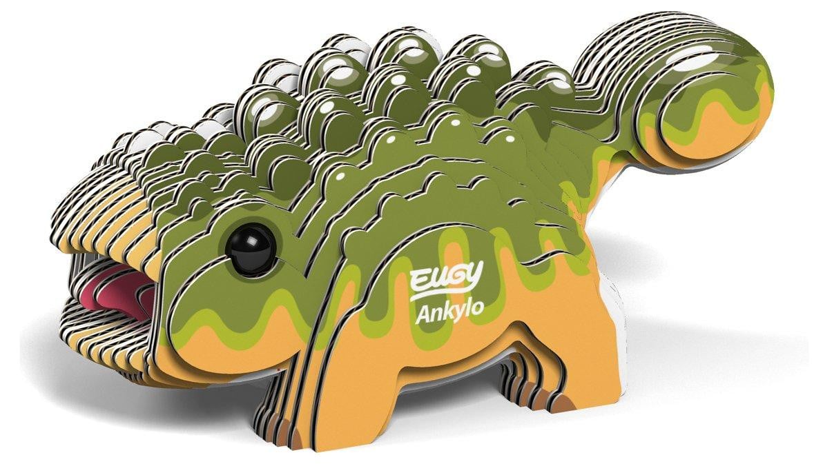 Eugy 3D Puzzel Ankylosaurus Dinosaurus knutselset van karton
