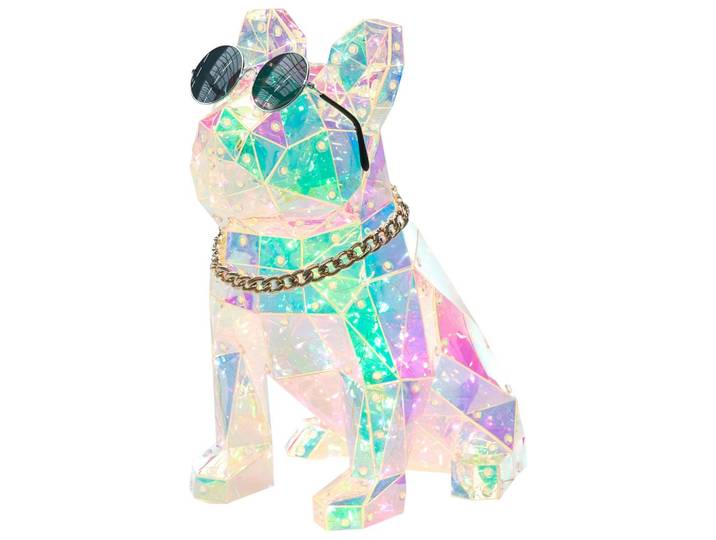 LED-DEKORATION Hund Bunt Jonku