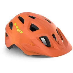MET Eldar Fahrradhelm matte Orange, Einheitsgröße Gr. Uni
