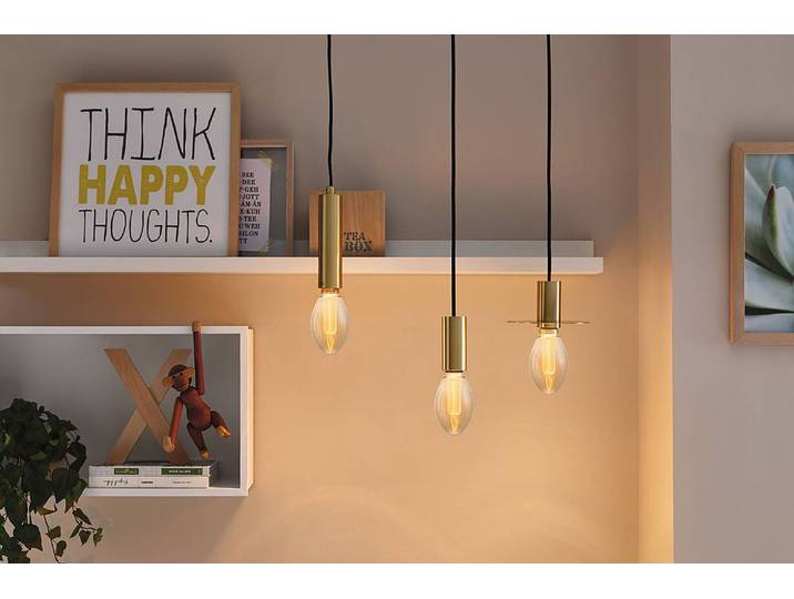 LED-Leuchtmittel Inner Glow Arc Typ B 8 x 16 x 8cm Gold/Durchsichtig/Gold