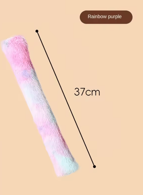 Inspire Curations Catnip Kick Stick Plush Chew Toy For Cats purple 37cmx6cm xs