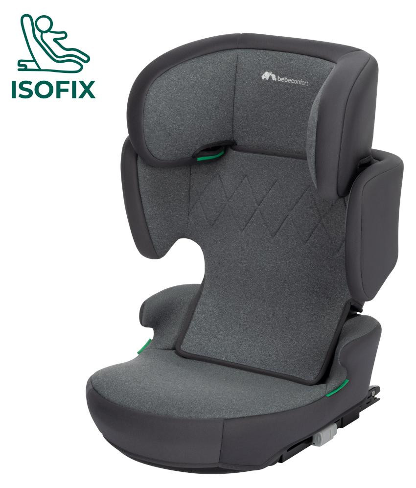 Bebeconfort Road Fix i-Size verhoger, kinderzitje met ISOFIX, zwart