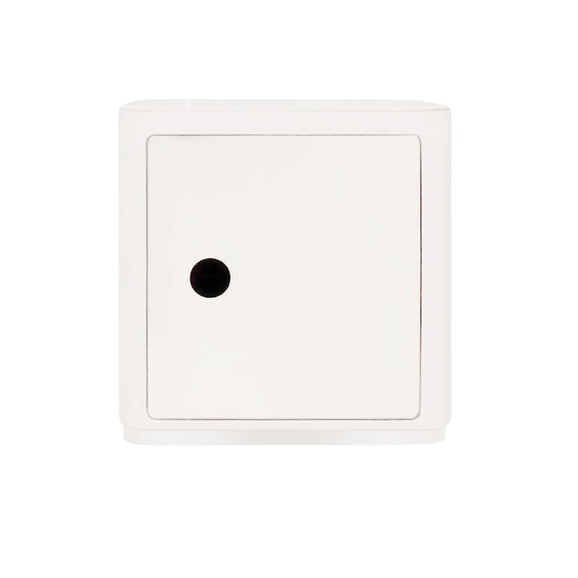 Kartell Componibili Container Baukastensystem quadratisch (Eckelemt mit Tür H 38... Eckelemt mit Tür H 38,5cm 0497903+0497803