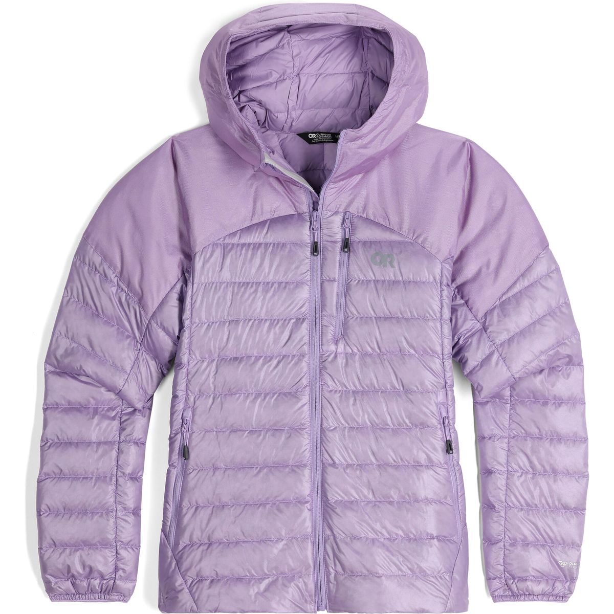 Outdoor Research Women's Helium Down Hoodie lavender (0320) M 2775910320007