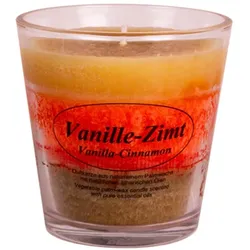 Stearin Duftkerze - Vanille-Zimt im Glas