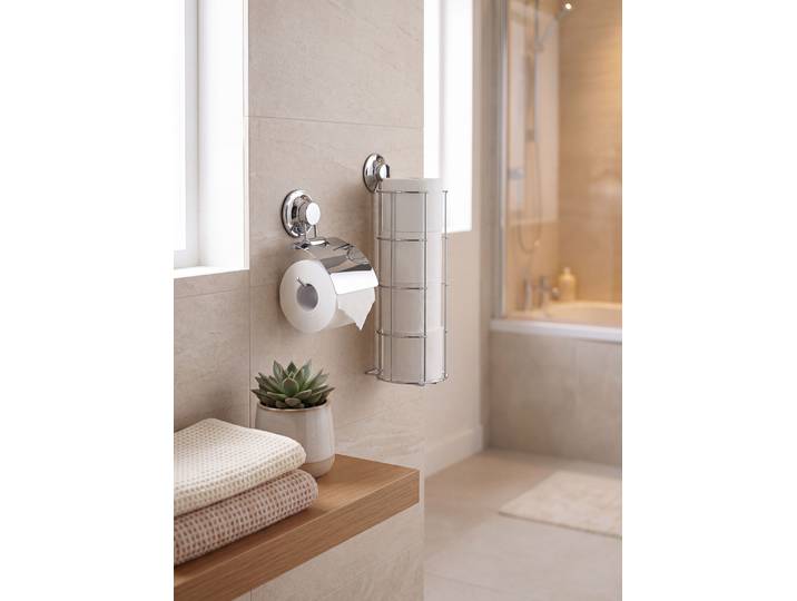 EVERLOC Vacuum-System, Chrom, Toilettenpapier-Reservehalter