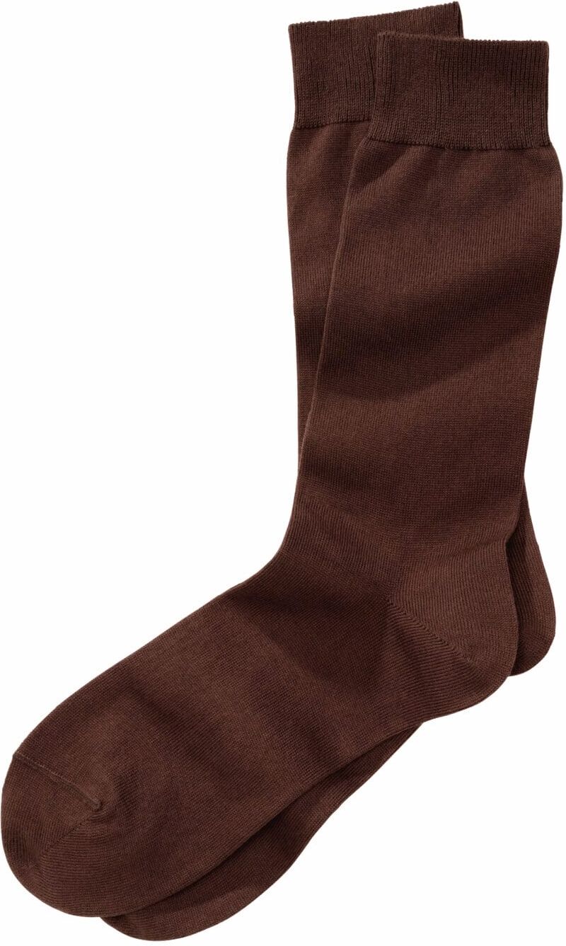 Mey & Edlich Italienische Businesssocke Braun 43-46