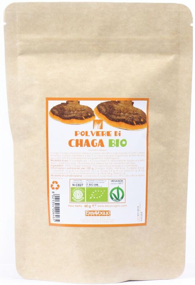 ERBAVOGLIO PRODUCTION Srl CHAGA POLVERE BIO 60G