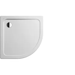 Kaldewei ARRONDO Duschfläche, manhattan, 1000x1000x65 mm, Viertelkreis, Eckablauf, MADE IN GERMANY