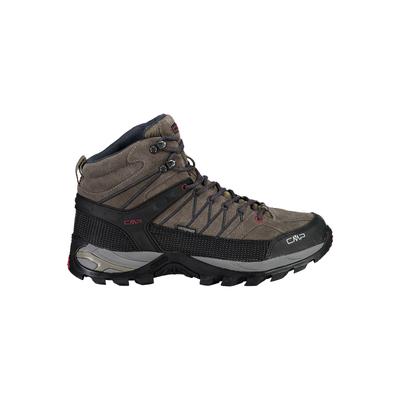Wanderschuh CMP "Rigel Mid", Herren, Gr. 40, grau (braun, anthrazit), Obermaterial: 100% Rindsleder Leather cow., Schuhe Wanderschuh