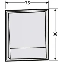 Renz, Klingel + Türsprechanlage, Tastenmodul 97-9-85271 3 Taster grau (alt: 97-9-85098)