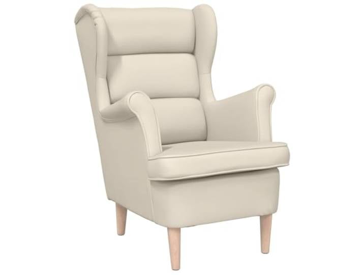 Sessel Leinen weiß 74x84x100 cm Relaxsessel Textil None Leinen, atmungsaktives Gewebe, weicher Komfort, für Wohnzimmer und Büro, weißes Design
