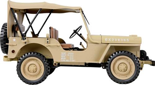 Amewi Jeep Willys MB Scale Crawler Brushed 1:14 RC Modellauto Elektro Crawler Allradantrieb (4WD) RtR 2,4GHz