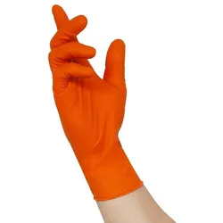 MCD Medical Care Dental GmbH 500 TOUGH GRIP N Nitrilhandschuhe | Gr. XXL | orange | Einweghandschuhe