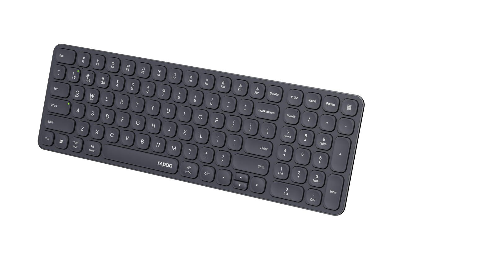 Rapoo E9310M kabellose Tastatur - QWERTZ DE - schwarz 00226108