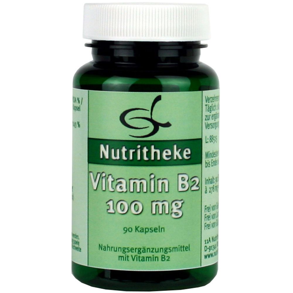 Vitamin B2 100 mg Kapseln 90 St