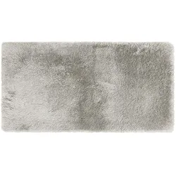 como Hochflorteppich  Fluffy , grau , Synthetische Fasern , Maße (cm): B: 80