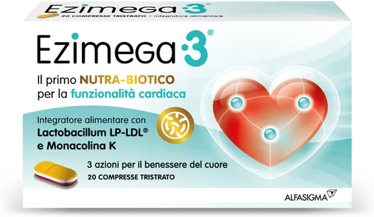 ALFASIGMA SpA Alfasigma, Ezimega 3, 20 Compresse