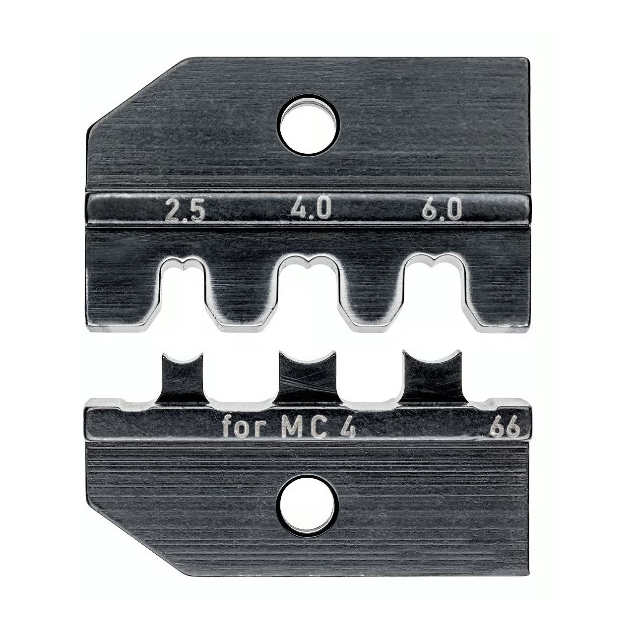 Knipex Crimpeinsatz 97 49 66 für Solar-Steckverbinder MC4 (für KNIPEX Crimp-Systemzange Artikel-Nr. 97 43 xx)