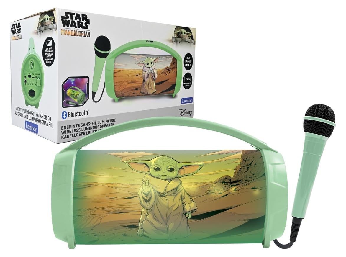 Lexibook Star Wars karaoke-luidspreker groen BTP585SWZLXB