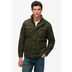 Superdry für Herren. M5012291A Jacke M65 Militär grün (M), Lässig, Baumwolle