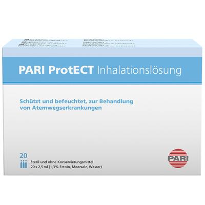 Pari ProtECT Inhalationslösung mit Ectoin Ampullen 60x2,5 ml