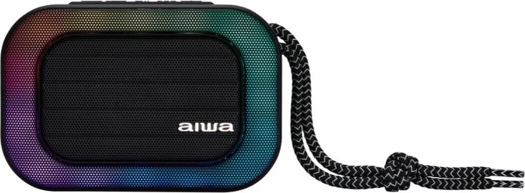 Aiwa BST130TN Draagbare Bluetooth-luidspreker, zwart, 5W