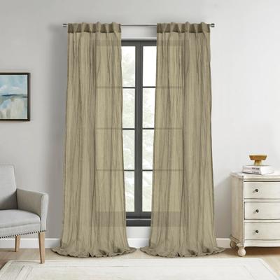Habitat Paloma Sheer Dual Header Curtain Panel