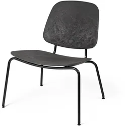Mater Compound Lounge Chair, coffee waste black