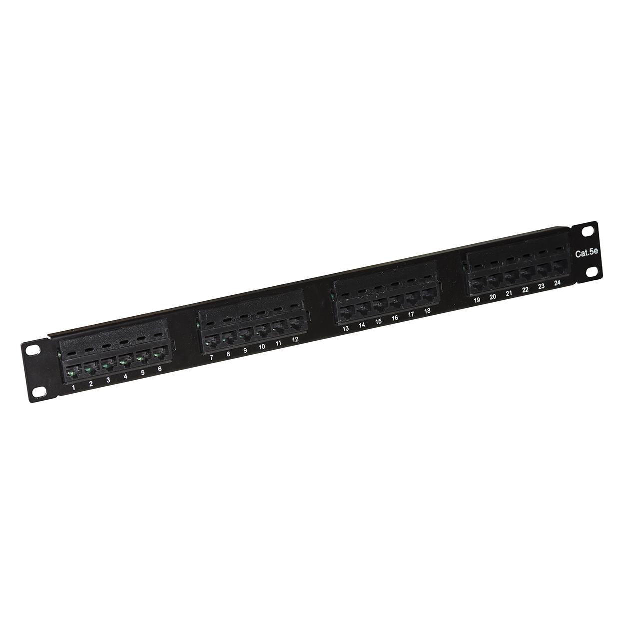Link 24-Port-Patchfeld, 19", UTP (LKP5E24110)