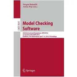 Model Checking Software, Fachbücher von Dragan Bosnacki, Anton Wijs
