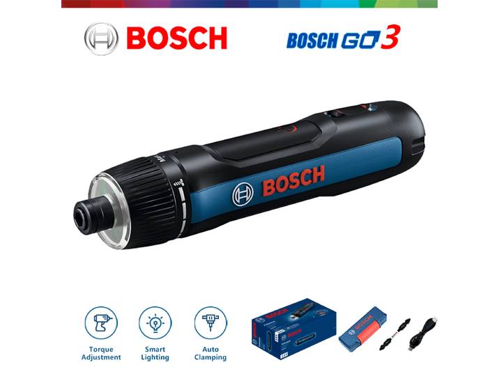 BOSCH GO 3 tournevis sans fil 3.6V batterie Lithium-ion perceuse sans fil Rechargeable avec boîte Bosch go3 outil professionnel