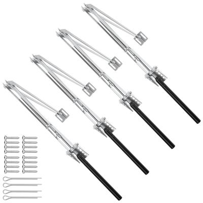 TecTake GmbH tectake Automatischer Fensteröffner für Gewächshaus - 4er Set silber
