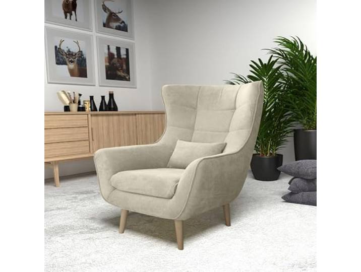 Verona Idee Sessel LOLO MIT MIT HOLZBEINE - Mono 231