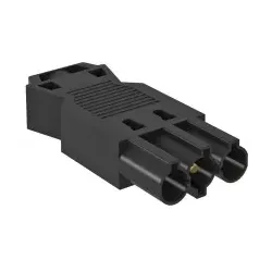 OBO 6108054 Steckerteil 3-polig Schraubanschluss schwarz ST-S GST18i3p SW