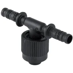 GEBERIT MeplaFix Press Kunststoff T-Stück [26x3mm - MeplaFix - 20x2,5mm], Kontur G