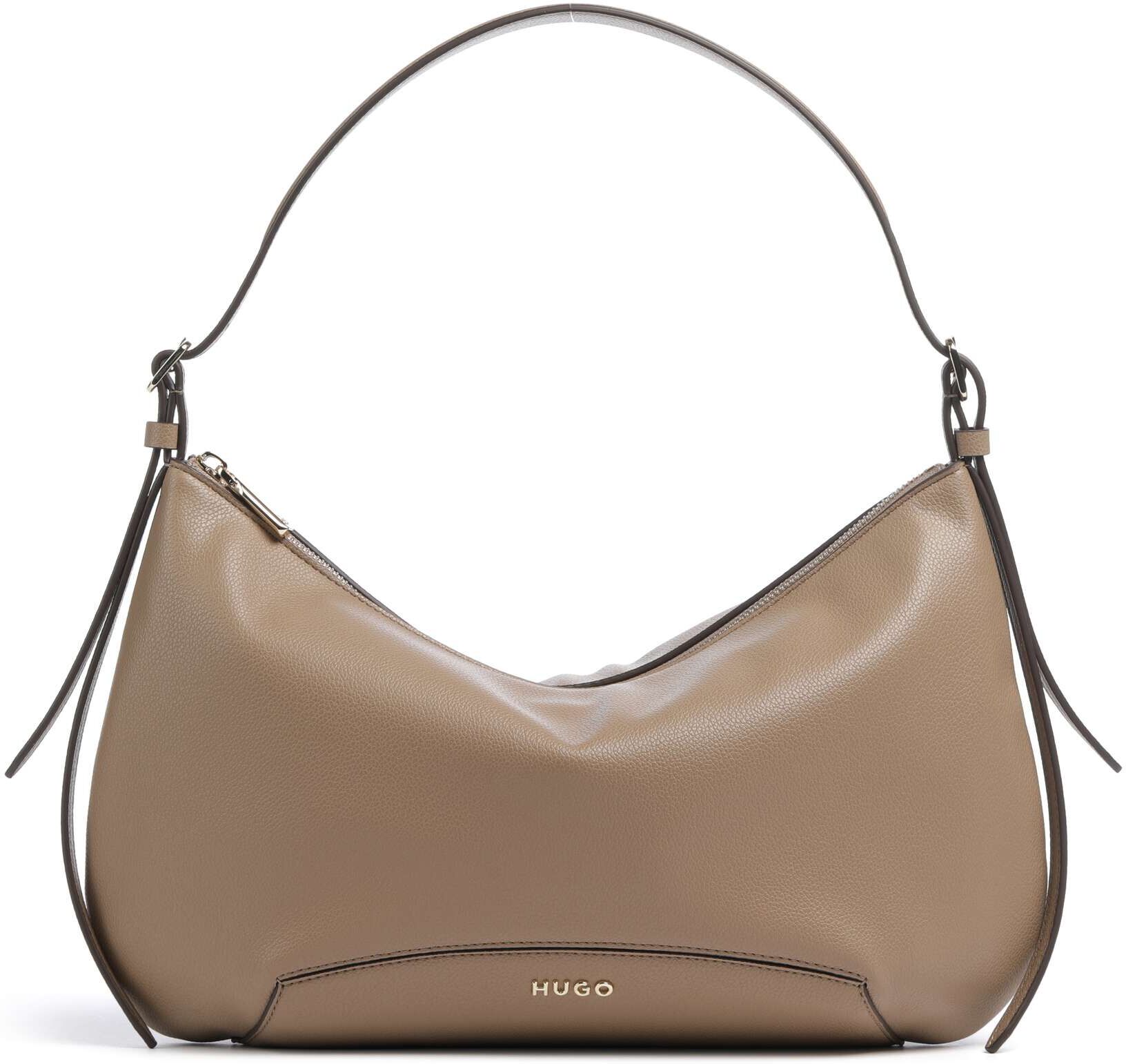 Hugo Lucya Beuteltasche aus Leder, braun