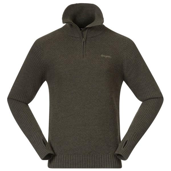 Bergans - Ulriken Jumper - Merinopullover Gr L braun