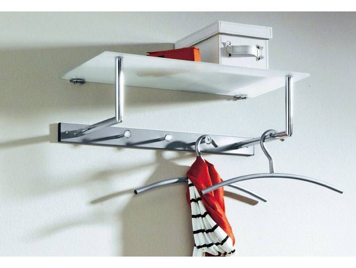 Garderobe INOSIGN, grau (alufarben), Metall, Garderobenpaneele, Garderobe