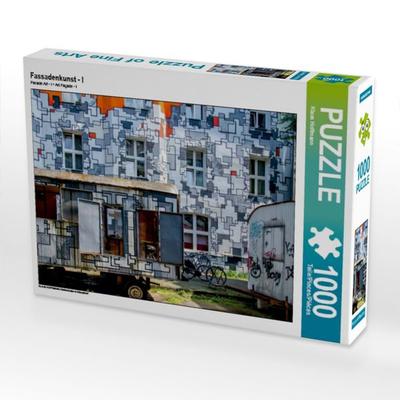CALVENDO Puzzle Fassadenkunst - I | 1000 Teile Lege-Größe 64x48cm Foto-Puzzle für glückliche Stunden