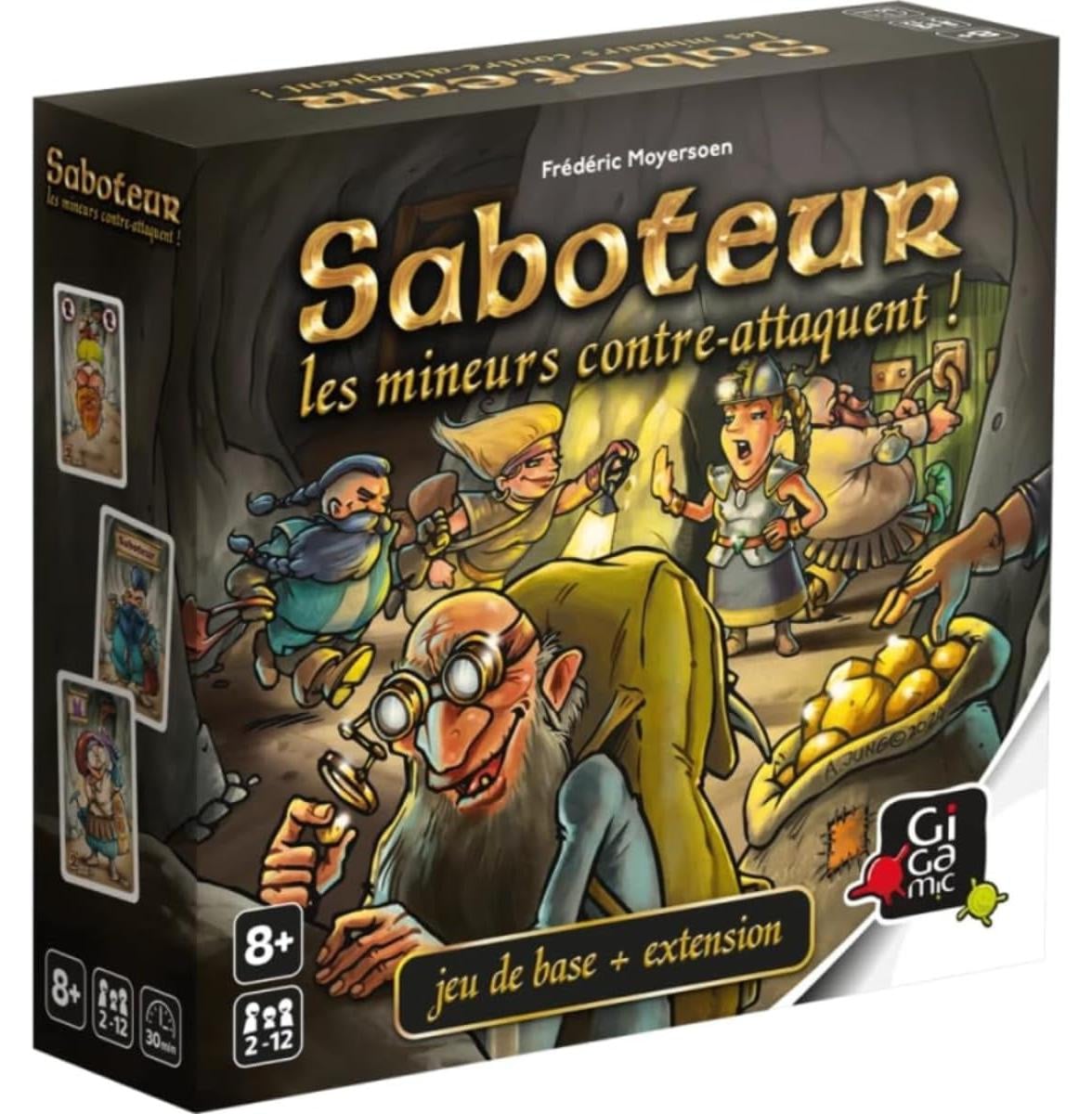 Gigamic Saboteur 2 Mijnwerkers Tegenaanval AMMIN2