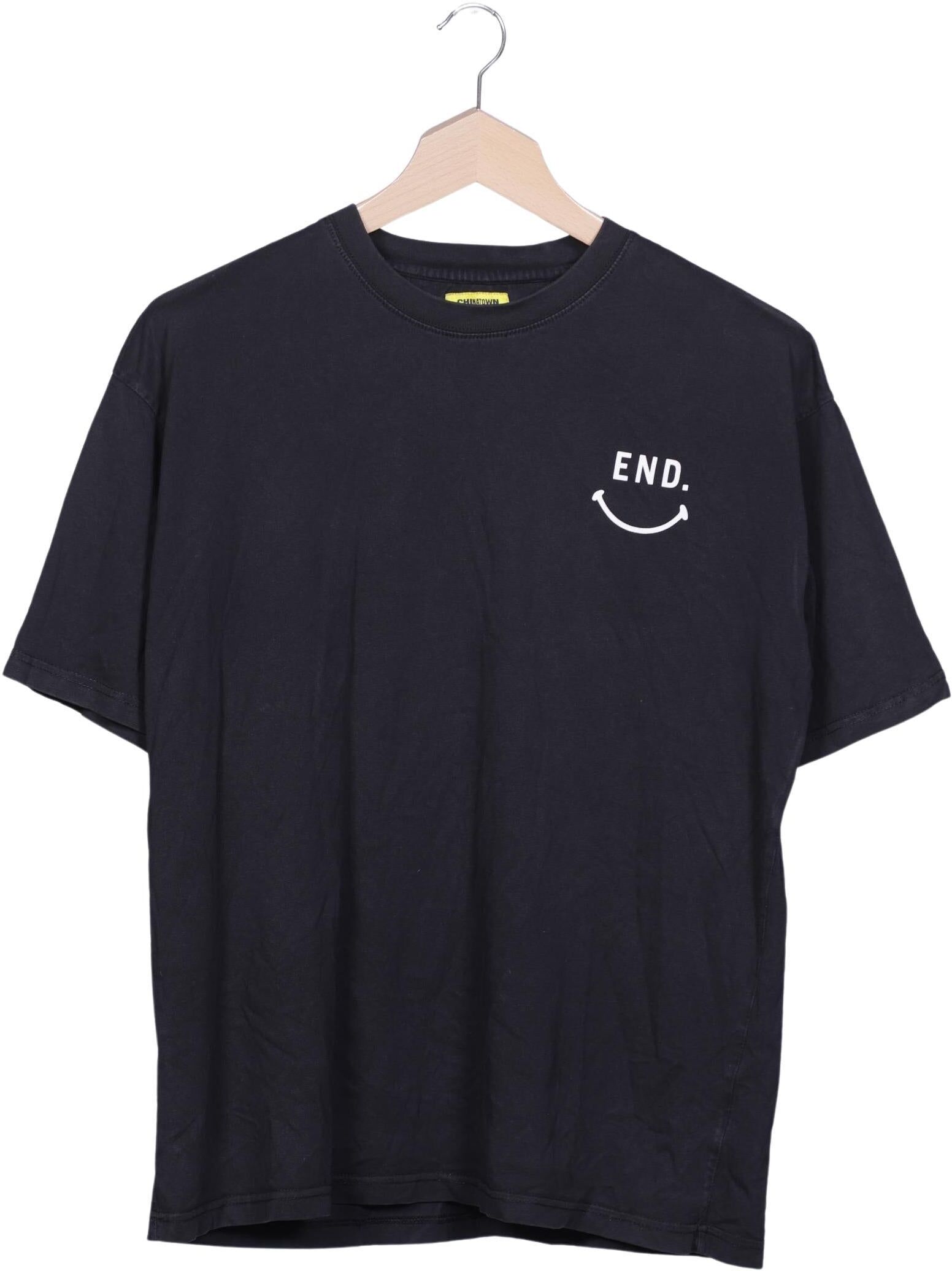 Chinatown market Herren T-Shirt, Marineblau, Gr. XL, Baumwolle - Second Hand