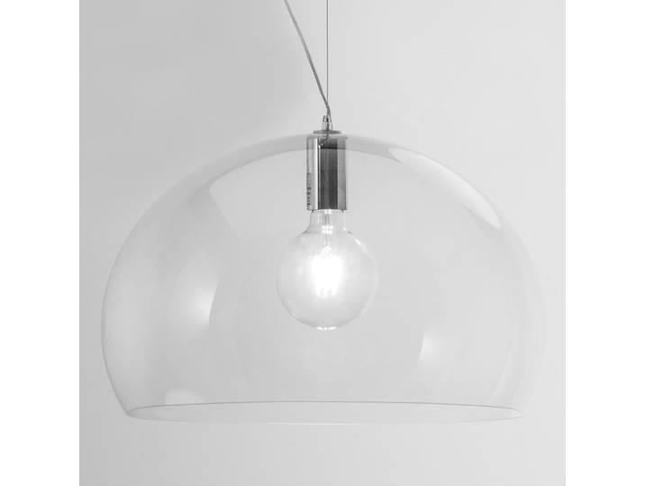 Kartell - Suspension FL/Y - Transparent - PMMA teinté dans la masse - Designer Ferruccio Laviani